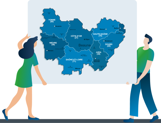 Illustration du secteur d intervention